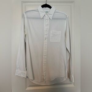 Brooks Brothers Classic White Button Down Shirt